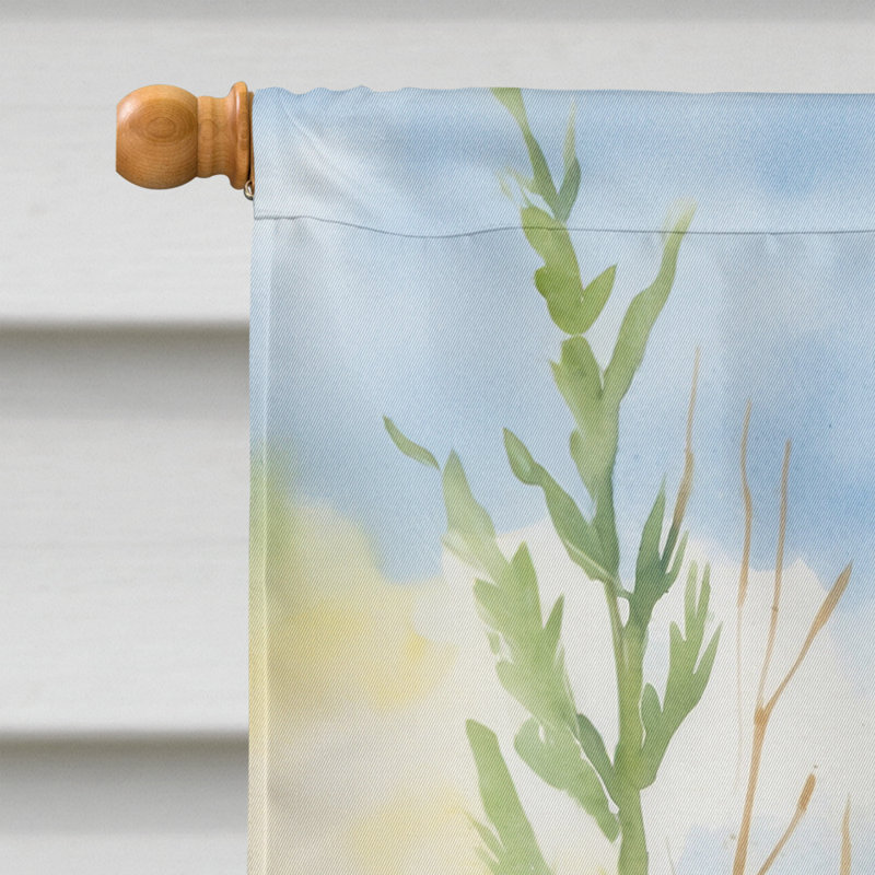 House Flag, North Dakota Western Meadowlark