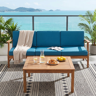 Perla 3 Seater Sofa And Table Set