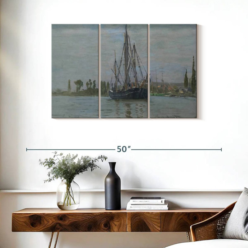 Mehar Anchored Chasse-Maree, 24" H x 38" W