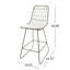 2 tabourets de comptoir Chic Water