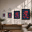 Pizza by the Slice Modern - Framed Print-1418071432-1418071439