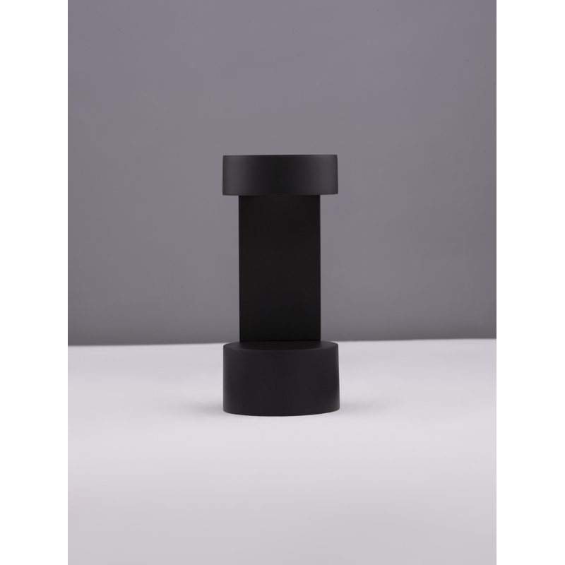 Black Integrated LED Metal Bollard Light