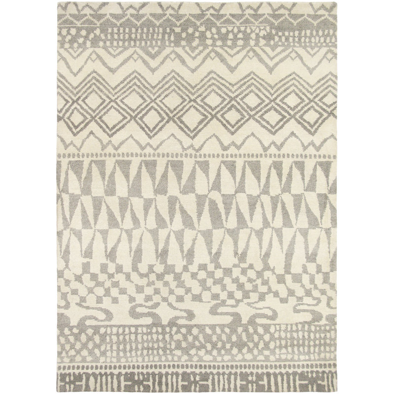 Kaiden Wool Southwestern Indoor Rug, Rectangle 5'7" x 7'10"