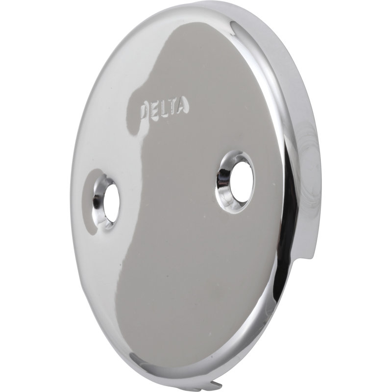 Replacement Overflow Plate, Chrome