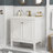 30" Single Bathroom Vanity With Ceramic Top-106487929