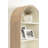 Arcott Wood Arched Wall Storage Shelf-876411121