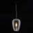 Glimmeri 1-Light Single Ribbed Clear Glass Pendant-226707550