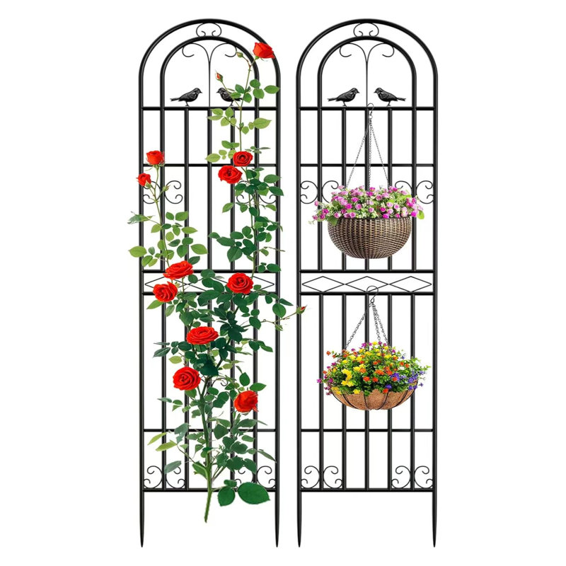 Garden Trellis 180cm H x 49cm W Steel Garden Trellises