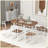 Modern 7-Piece Dining Table Set
