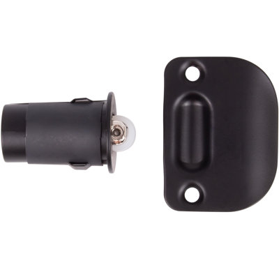 Drive-In Roller Catch - Matte Black