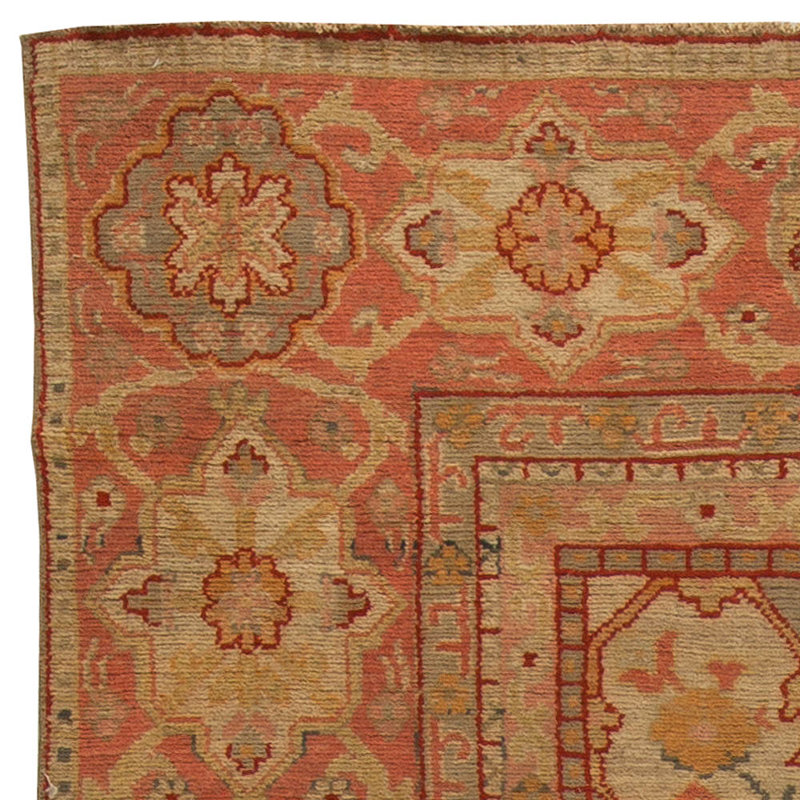 Antique One-of-a-Kind Rectangle 9'6" X 12'7" Hand Knotted Area Rug