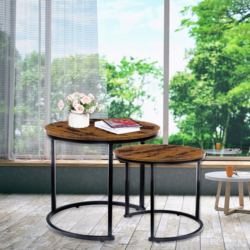 Ensemble de 2 tables gigognes Prentess