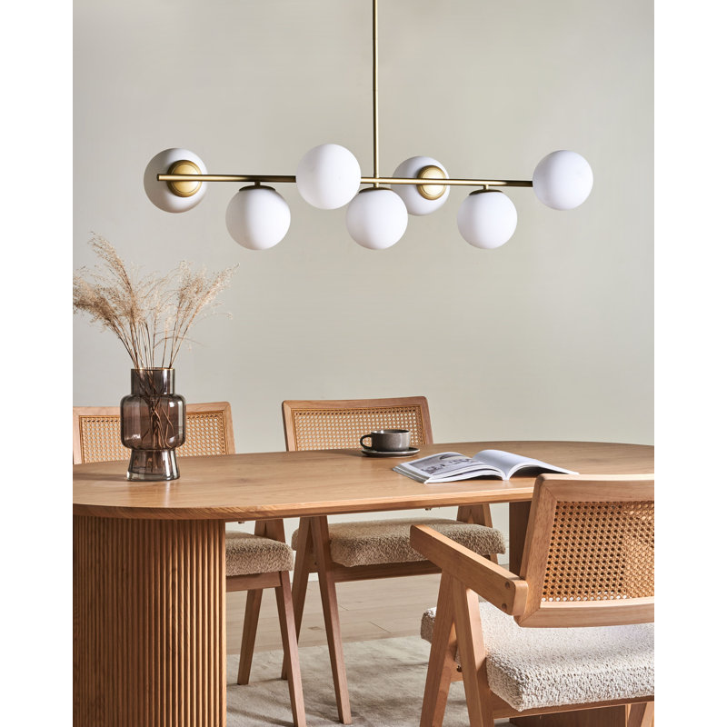 7 - Light Chrome Bulb Pendant