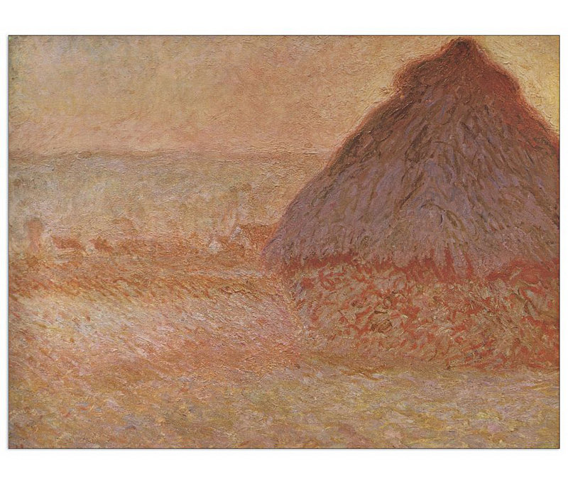 Claude Monet - Wrapped Canvas Painting, 60cm H x 80cm W x 1.8cm D