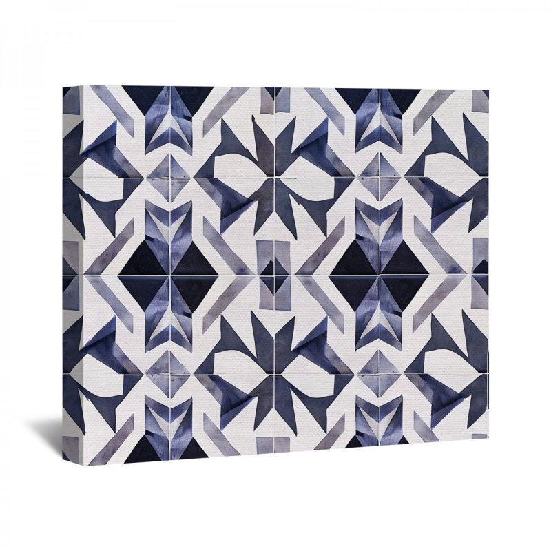" Ceramic Geometric ", 24" H x 36" W