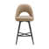Etna Swivel Upholstered Counter Stool with Metal Frame