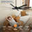 75 Inch Industrial DC Motor Ceiling Fan No Light