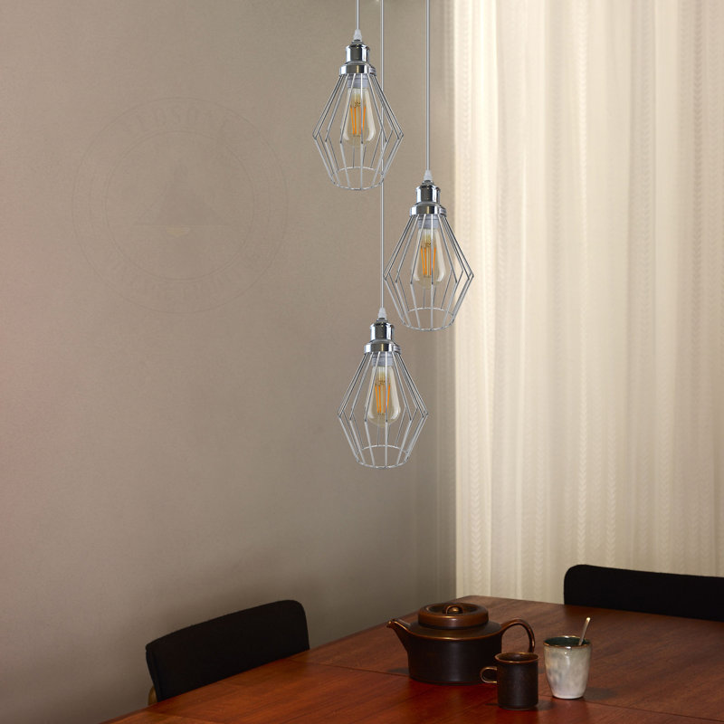 Galinna 3 - Light Chrome Cluster Pendant