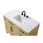 Meuble-lavabo simple de 42 po brun miel-331622573