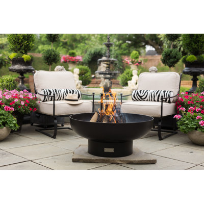 Harrogate Steel Wood Burning Fire Pit