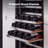 Yeego Single‑Zone 23.4" 89 Bottle Wine Refrigerator, Variable‑Frequency Cooling, Double‑Paned Low‑E Argon‑Filled Glass Door, Energy Star Certified, Freestanding & Built‑in Wine Cooler-120877735