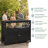 Buecker Rectangular Eucalyptus Outdoor Buffet & Console Table , 42.1'' in. W 14.2'' in. D-841553424
