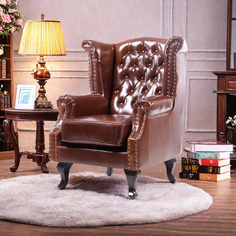 Fauteuil inclinable Keaunte, Brun