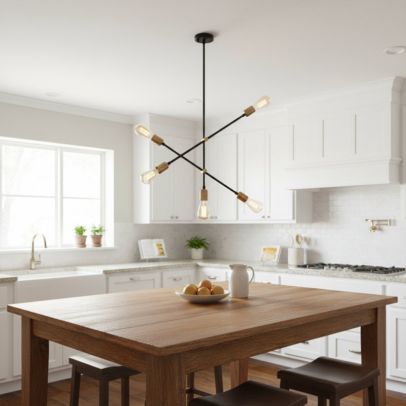 Maddox 5-Light Geometric Chandelier