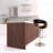 Tani Swivel Upholstered Adjustable Height Counter Stool with Metal Frame-1125772972