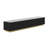 Luxury Fluted TV Stand for TVs Up to 85", Faux Marble Top, 4-Drawer Media Console, Curved Design, Gold Base, Modern Entertainment Center for Living Room-60205207