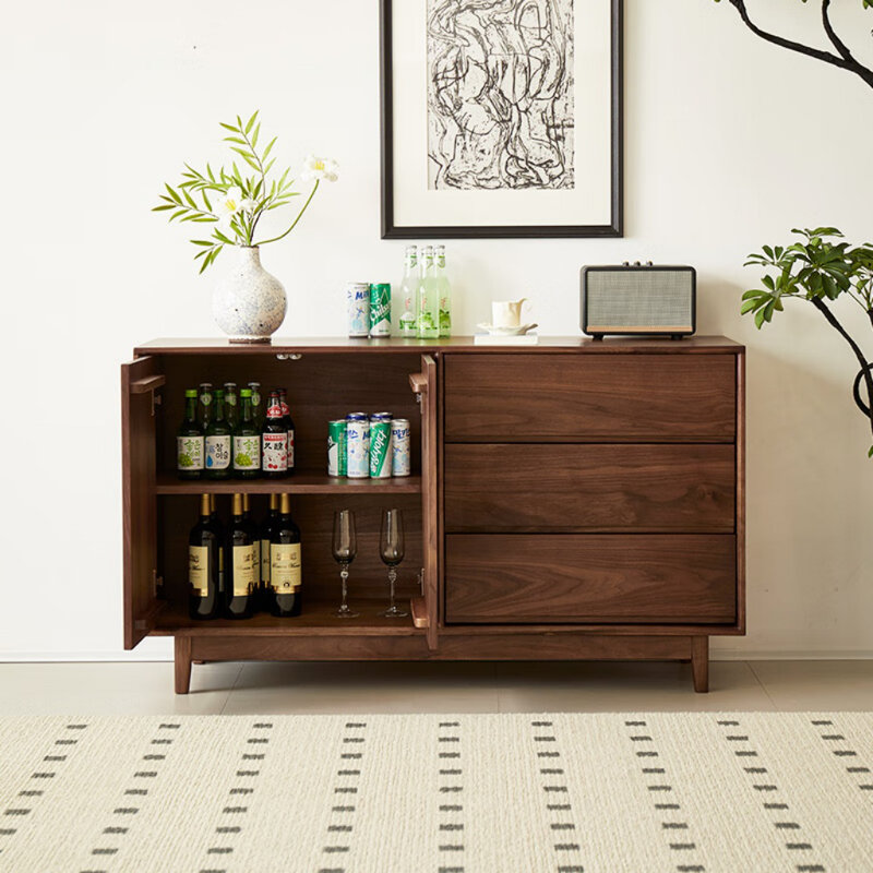 Simple High Legged Sideboard