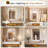 Backlit LED Bathroom Vanity Mirror, Frameless Soft Rounded Corner, Dimmable 3 Color Light, Anti-Fog, Shatterproof Tempered Glass, IP64, UL/ETL Certified-579787783