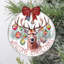 Ornement en bois Welcome Christmas