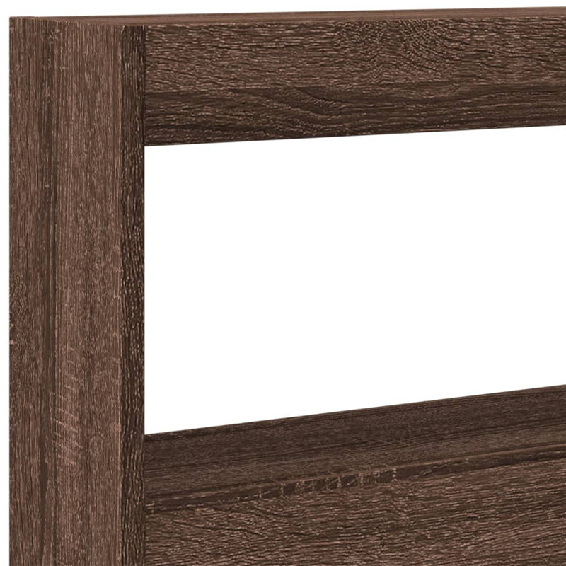 Cedria Headboard, Brown Oak, Kingsize - 160 x 200 cm