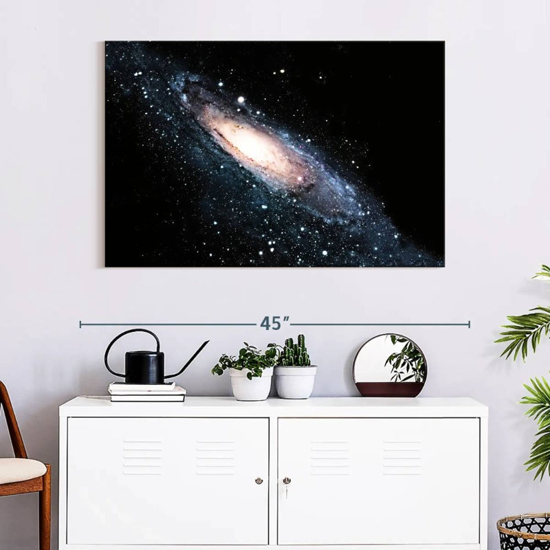 Oberle Beautiful Galaxy, 26" H x 39" W