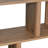 Loon Peak Janarius Low Oak Wood Effect Bookcase with Compact 2-Shelf Design for Living Room
