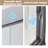 Tempered Glass With Explosion Proof Film,Aluminum Frame Double Sliding Shower Door,Stainless Steel Handle-112517920