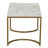 Halfmoon Engineered Wood and Iron Coffee Table-2110301477