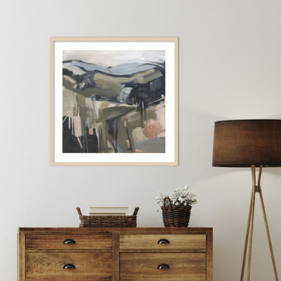 Waiting by the Hilltops by Urban Road Wood Framed Wall Art Print -  Amanti Art, A14008866062