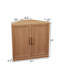 Buffet décoratif d'angle peu encombrant avec tablette réglable Lula-120884759-120884756