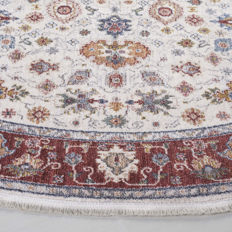 Milltown Performance Oriental Rug, Round 6'7"