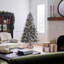 The Holiday Aisle® Snowy Everest Fir Medium Tree with Clear Lights-1541644969