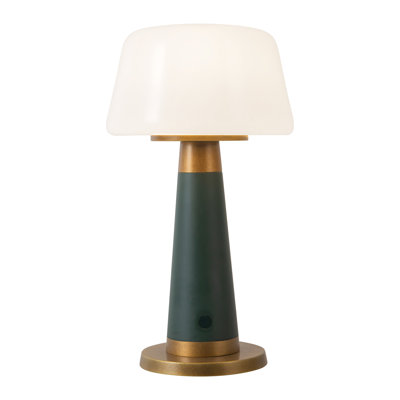 Clemence 11-in Red dimmable LED Table Lamp