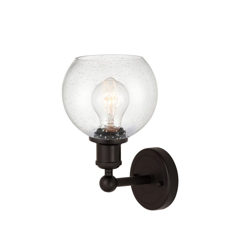 Cheboygan Armed Sconce, Seedy, Oil Rubbed Bronze