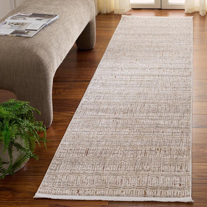 Tapis abstrait Garnet 414 Performance, Tapis de couloir 2 pi 2 po x 10 pi