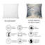 Alley of Trees In The Park - Coussin décoratif à imprimé traditionnel-804437253