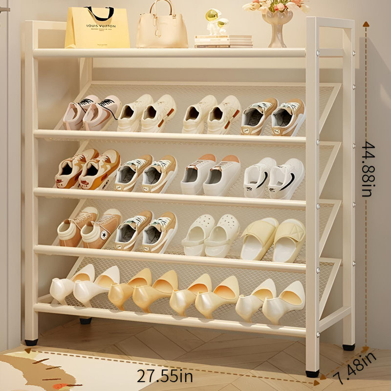 Range-chaussures en acier au carbone, range-chaussures autoportant multicouche