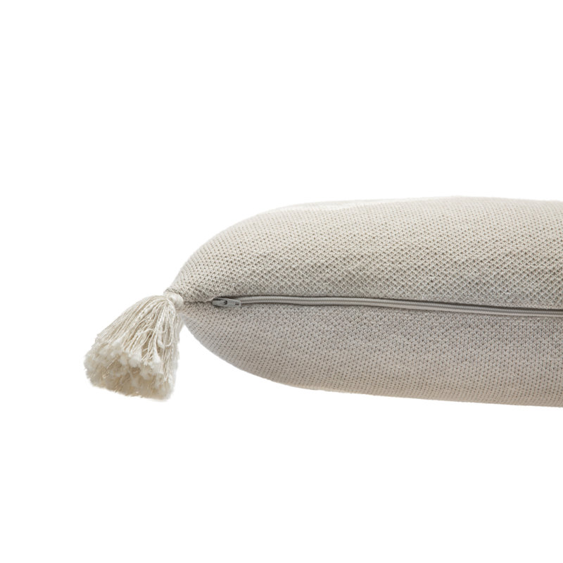 Bereber Classics Lumbar Pillow Cover & Insert, Beige