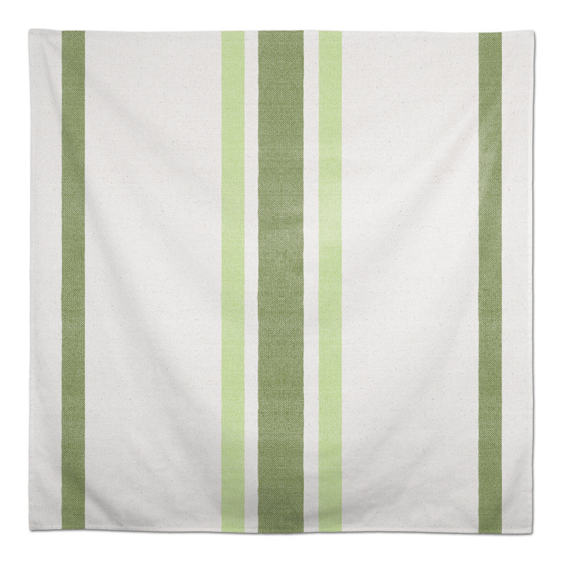 Nappe rayée en polyester, L 102 po x l 58 po
