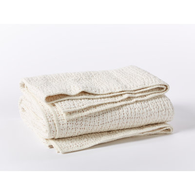 Pebbled Organic Cotton Quilt Set